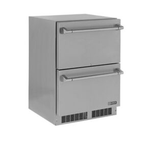LM24DWR 24 Double Drawer Outdoor Refrigerator